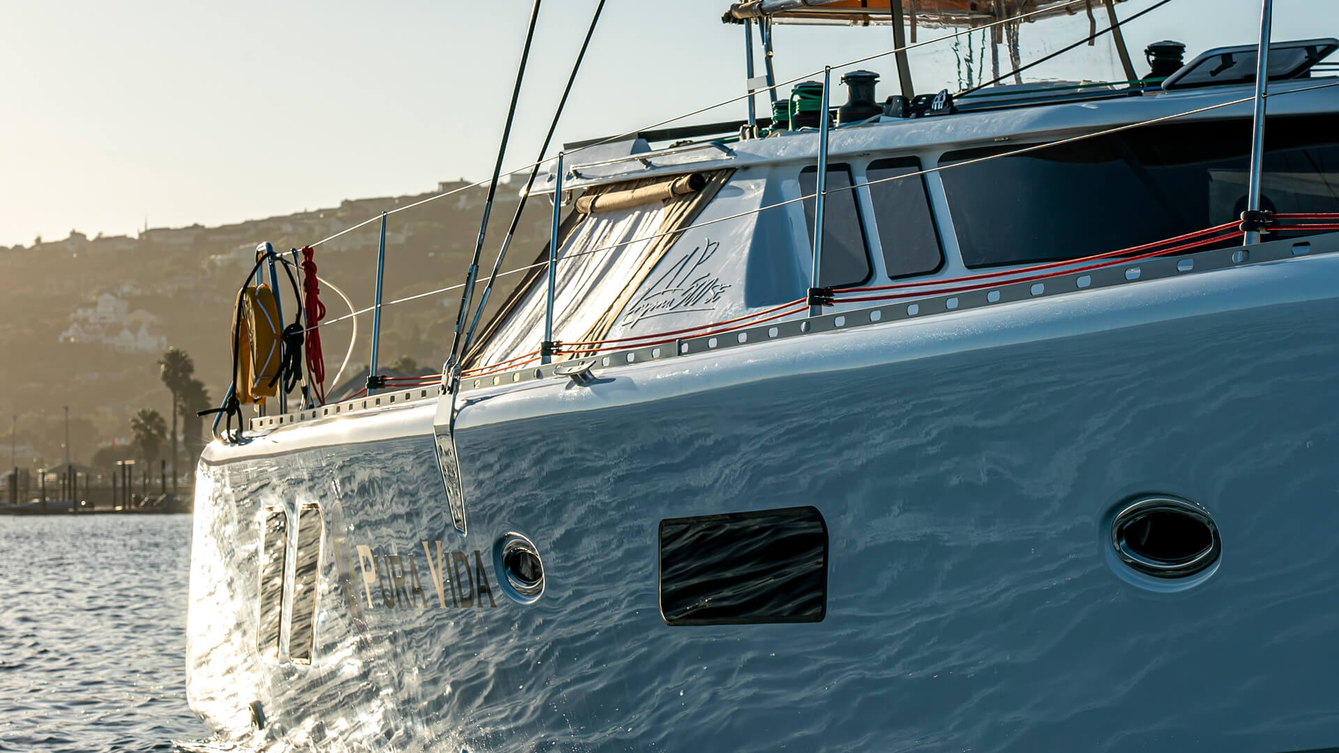 Knysna Yacht Company Flagship Sailing Catamaran SVPrivate Island